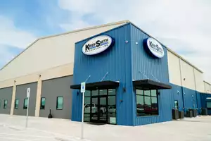 Kirby-Smith Machinery's new Van Alstyne, Texas branch on U.S. Highway 75